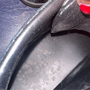 Mens authentic gucci sneakers black